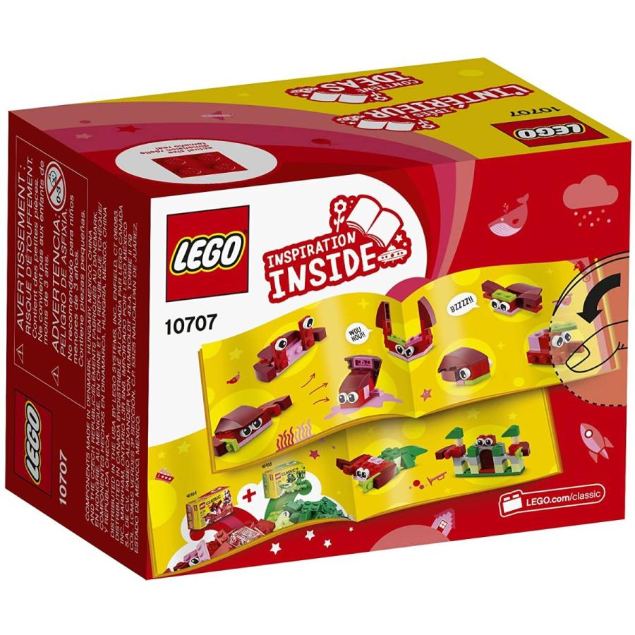 レゴ 6175648 LEGO Classic Red Creativity Box 10707 Building Kit｜maniacs-shop｜03