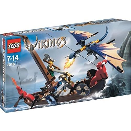 レゴ 10271 LEGO 7016 - Viking Boat Against The Wyvern Dragon｜maniacs-shop