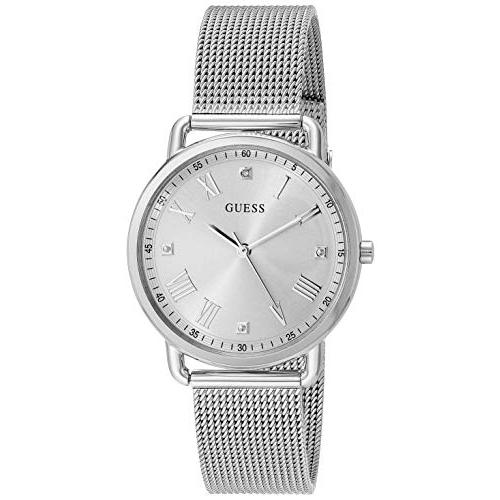 腕時計 ゲス GUESS GW0031L1 GUESS Women's Analog Quartz Watch with Stainless Steel Strap, Silver, 184 (Mod