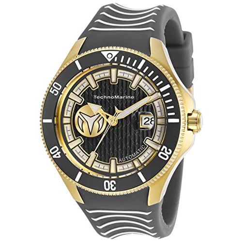 最上の品質な 腕時計 テクノマリーン Automatic Steel Stainless Shark Cruise Men's Technomarine TM-118014 メンズ 腕時計
