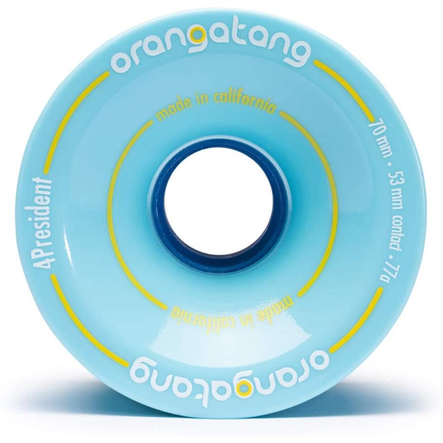 ウィール タイヤ スケボー W4P7077 Orangatang 4 President 70 mm 77a