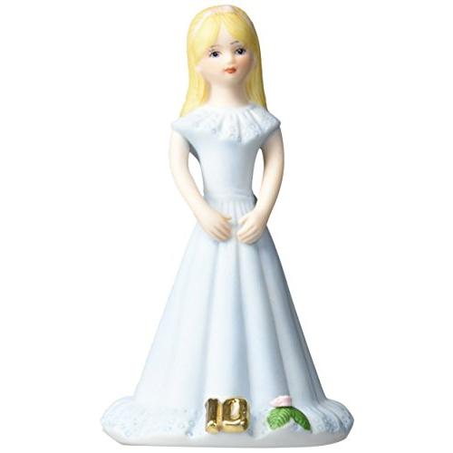 エネスコ Enesco グローイング・アップ・ガールズ ブロンド 10歳 ベビーブルーのドレス 約14センチ