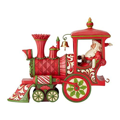 エネスコ Enesco クリスマストレインエンジン ジム・ショア ハートウッドクリーク 約15センチ 60056