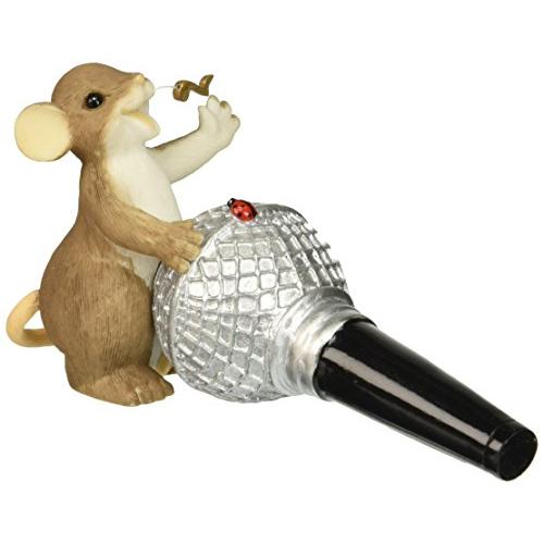 エネスコ Enesco 置物 インテリア 4027099 Enesco Charming Tails I'll Sing It Loud， You're My Idol Fig