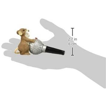 エネスコ Enesco 置物 インテリア 4027099 Enesco Charming Tails I'll Sing It Loud， You're My Idol Fig_1