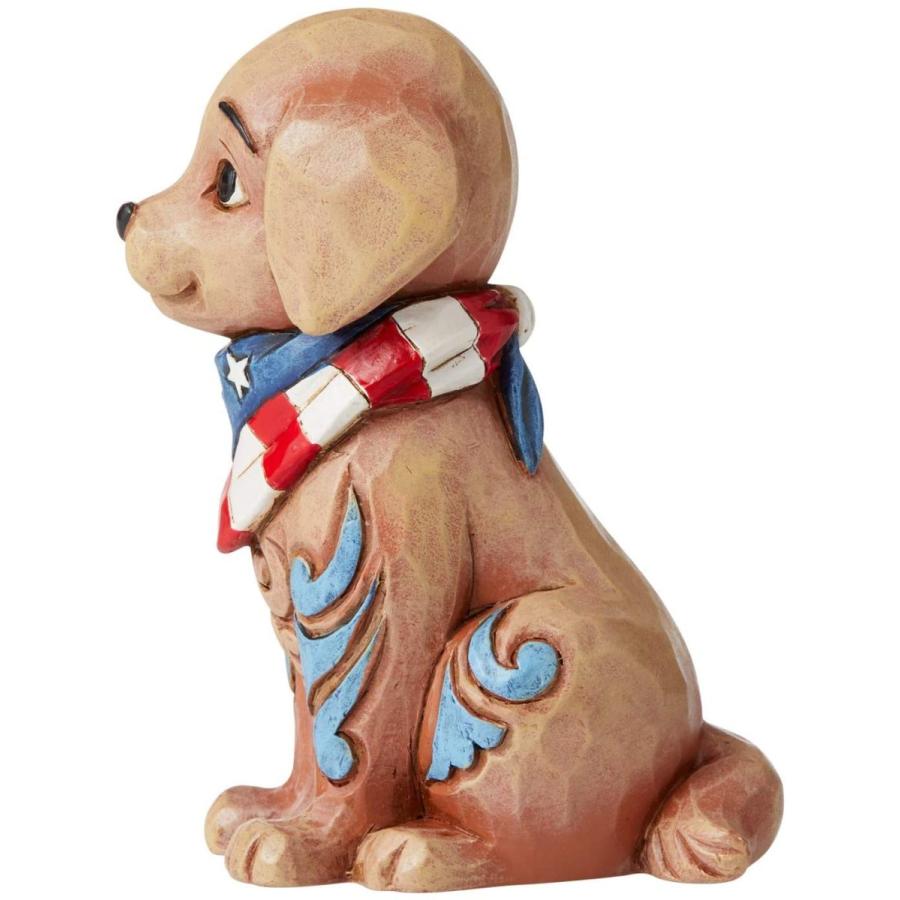 エネスコ Enesco 愛国心の強い子犬 ミニ ジム・ショア ハートウッドクリーク 約9センチ 6006442 フィ_2