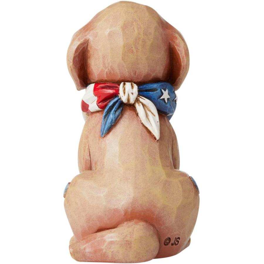 エネスコ Enesco 愛国心の強い子犬 ミニ ジム・ショア ハートウッドクリーク 約9センチ 6006442 フィ_3
