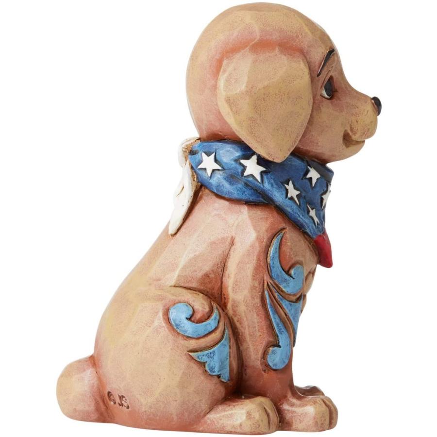 エネスコ Enesco 愛国心の強い子犬 ミニ ジム・ショア ハートウッドクリーク 約9センチ 6006442 フィ_4