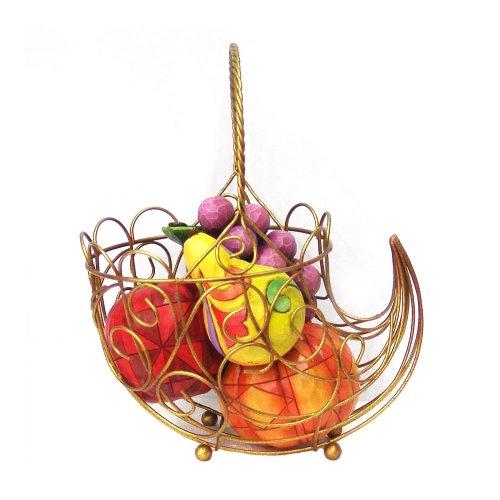 エネスコ Enesco 置物 インテリア 4023441 Jim Shore Heartwood Creek from Enesco Set of 6 Cornucopia w