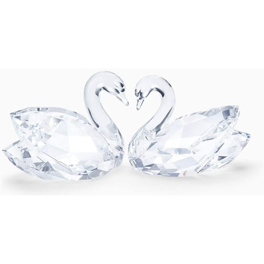SWAROVSKI スワロフスキー Swarovski スワン 白鳥 カップル 約