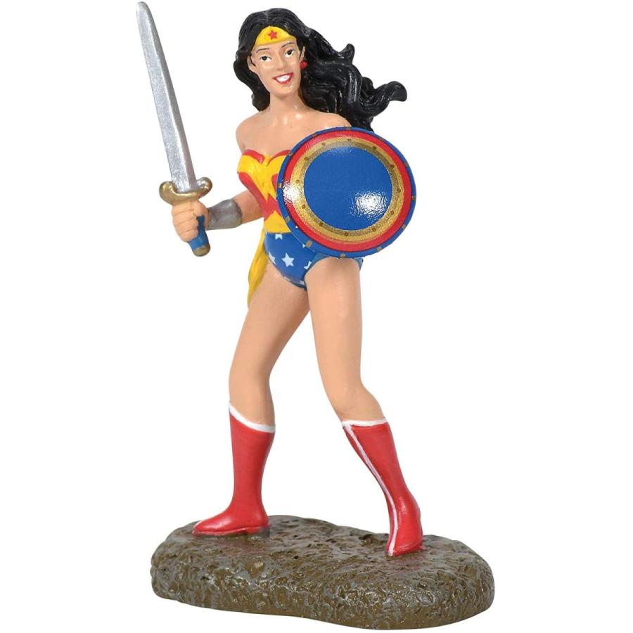 デパートメント56 Department 56 置物 6005633 Department 56 DC Comics Village Wonder Woman Figurine 600