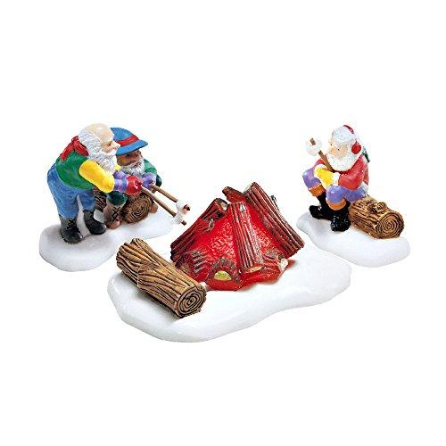 デパートメント56 Department 56 置物 56712 Department 56 North Pole Series Marshmallows Around the Cam