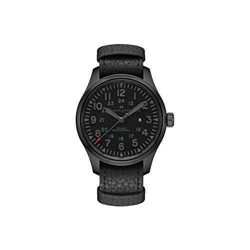 人気絶頂 腕時計 ハミルトン メンズ H Hamilton Khaki Field Mechanical H Black Black One Size 独創的 Www Anokhba Com