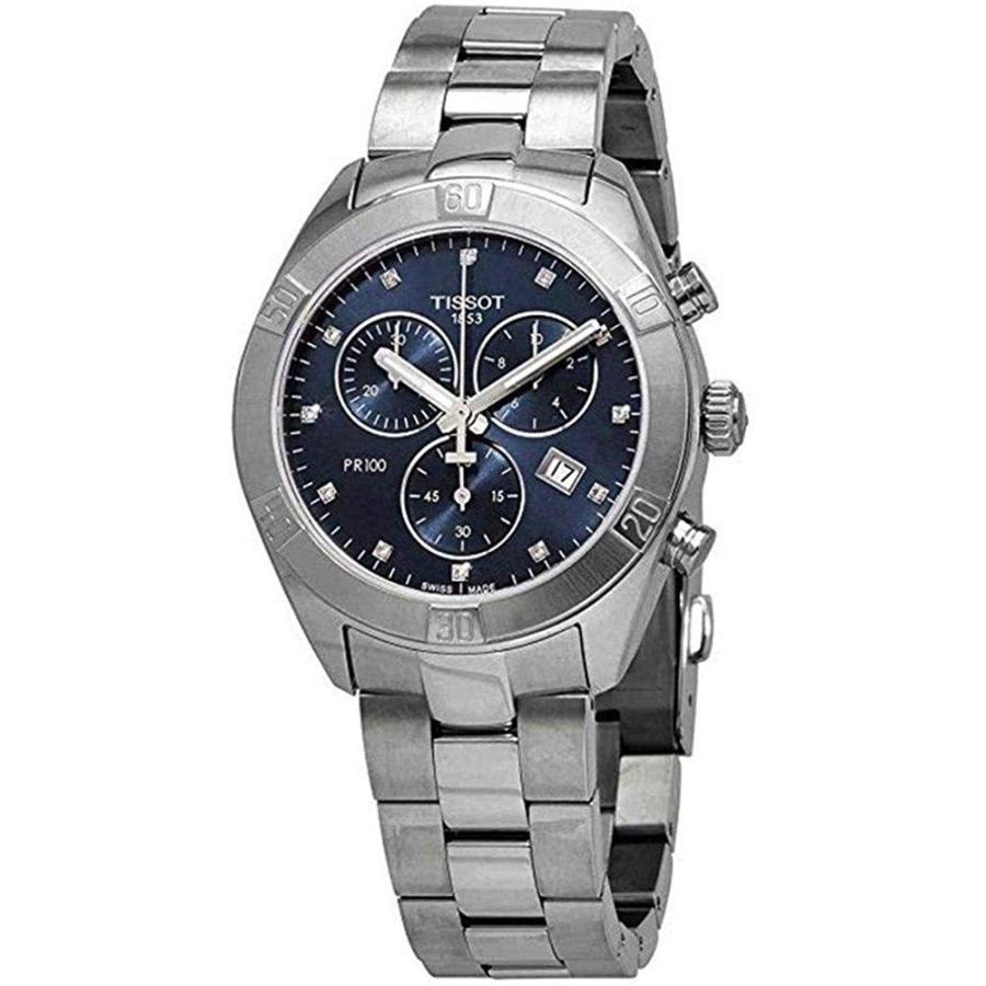 腕時計 ティソ レディース T1019171104600 Tissot PR 100 Sport Chic Chronographの画像