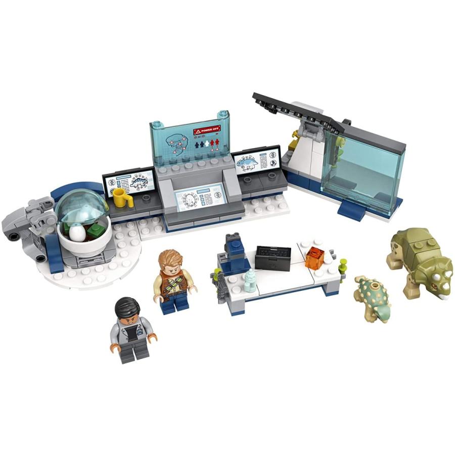 レゴ 75939 LEGO Jurassic World Dr. Wu's Lab: Baby Dinosaurs Breakout 75939 Fun Dinosaur Toy Building Kit, Fe｜maniacs-shop｜02