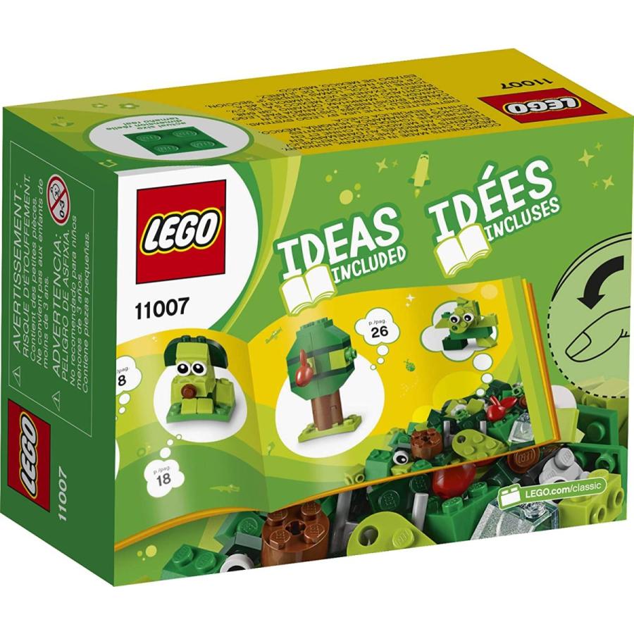 11007 LEGO Classic Creative Green Bricks 11007 Set Building Kit with Bricks and Pieces to Inspi :pd-01446757:マニアックス Yahoo!店 - 通販 Yahoo!ショッピング