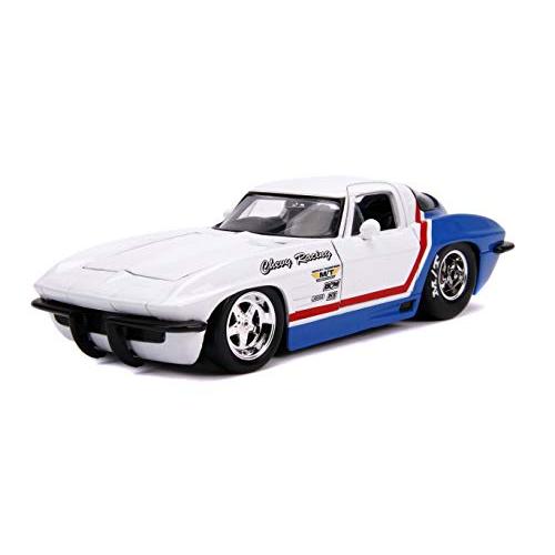 ジャダトイズ ミニカー ダイキャスト 31666 Jada Toys 1:24 BTM - ´63 Chevy Corvette Sting RAY DIE