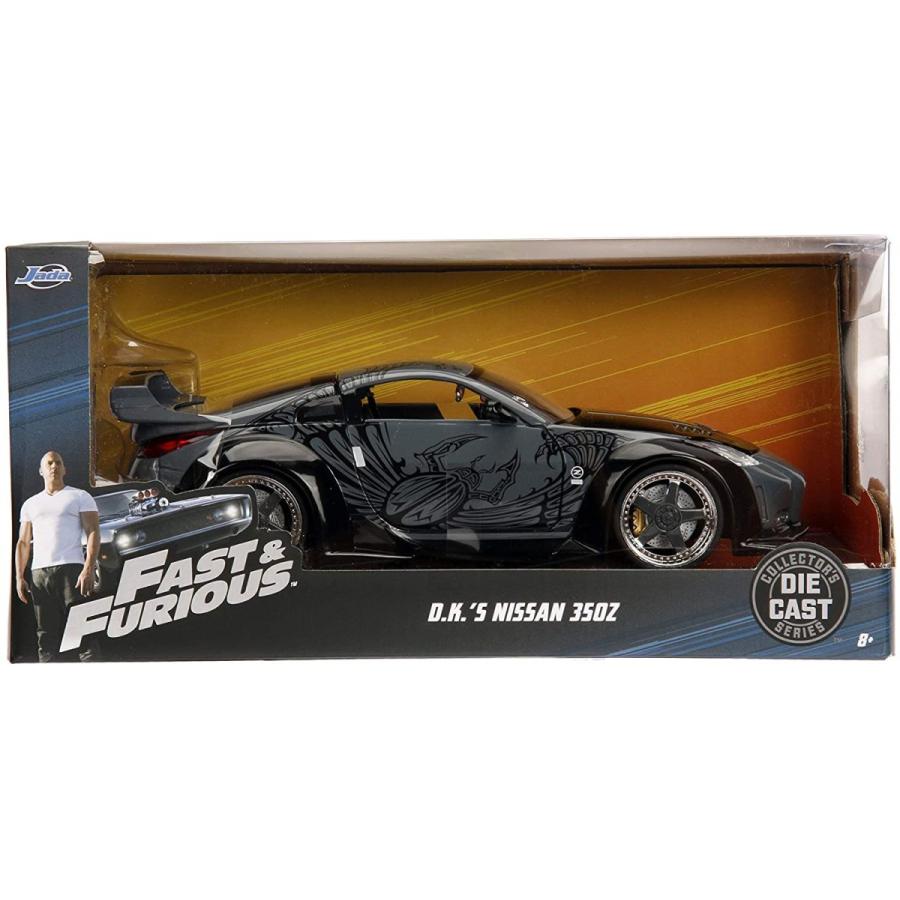ジャダトイズ ミニカー ダイキャスト 97172 Jada Toys Fast & Furious 1:24 D.K.'s Nissan 350Z Die-_5