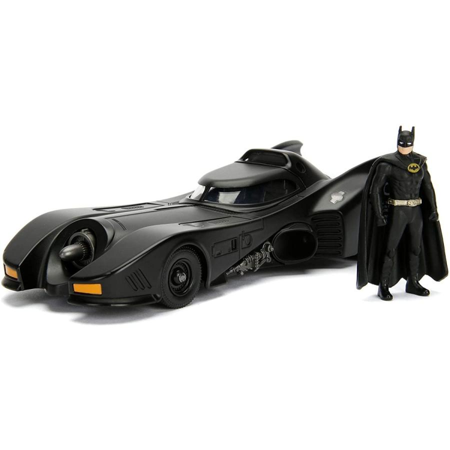 ジャダトイズ ミニカー ダイキャスト 30874 Jada Toys Build N'collect 1989 Batmobile & Batman Fig｜maniacs-shop｜02