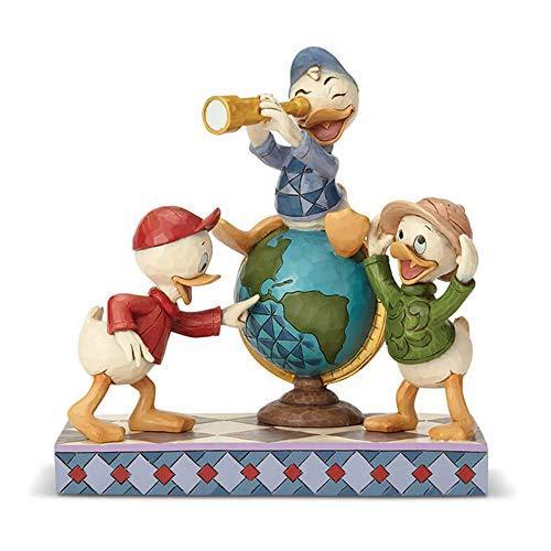 エネスコ Enesco 置物 インテリア 6001286 Disney Traditions Navigating Nephews Figurine