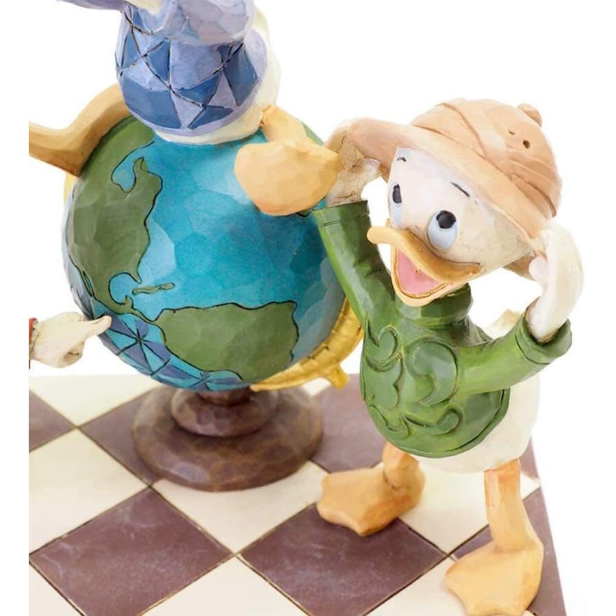 Enesco 置物 インテリア 6001286 Disney Traditions Navigating Nephews Figurine 【ネバ】
