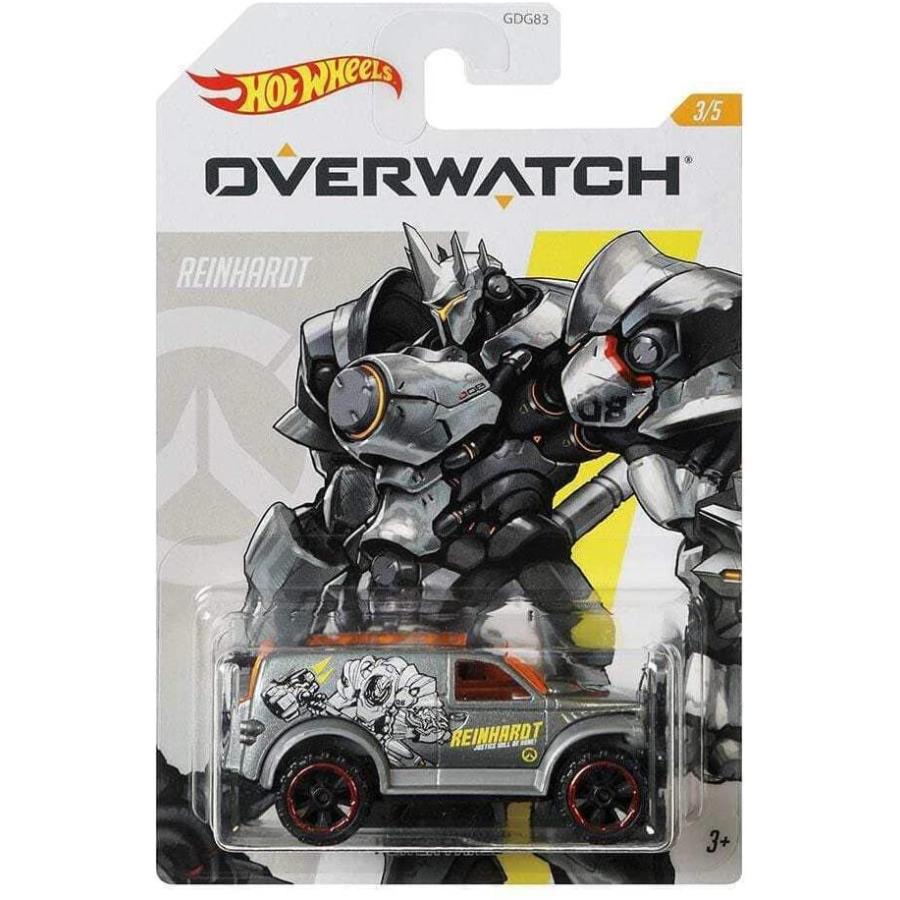 ホットウィール マテル ミニカー GJV15 Hot Wheels 2020 Overwatch 1:64 Scale Diecast #3/5 Reinhardt