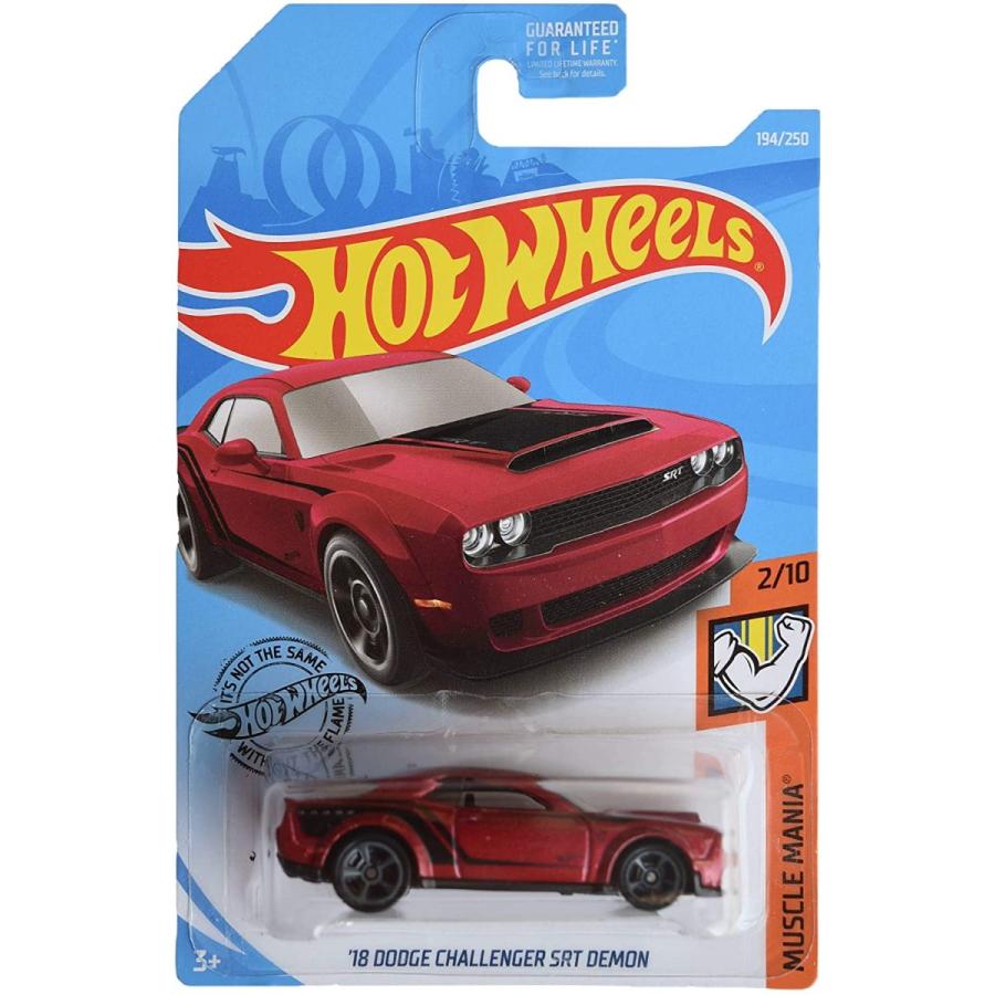 ホットウィール Hot Wheels '18ダッジチャレンジャー SRT デーモン