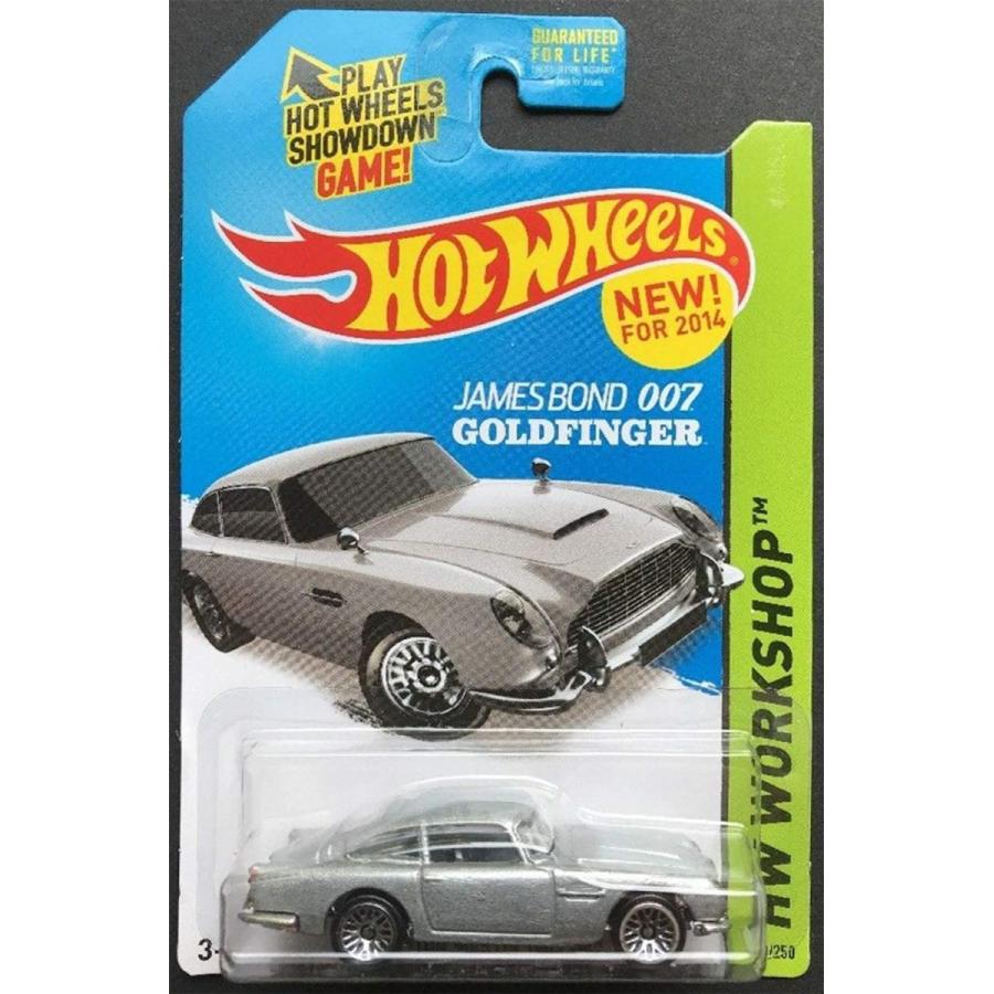 ホットウィール Hot Wheels 007 ゴールドフィンガー アストンマーティン 1963 DB5 HWワークショップ Asto