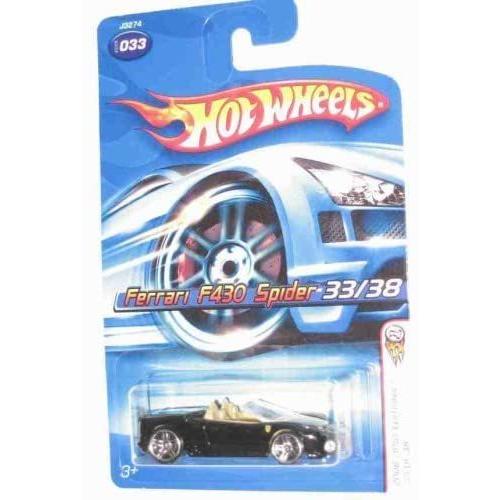 Black Ferrari Spider Hot Wheels 2006 First Editions Ferrari F430