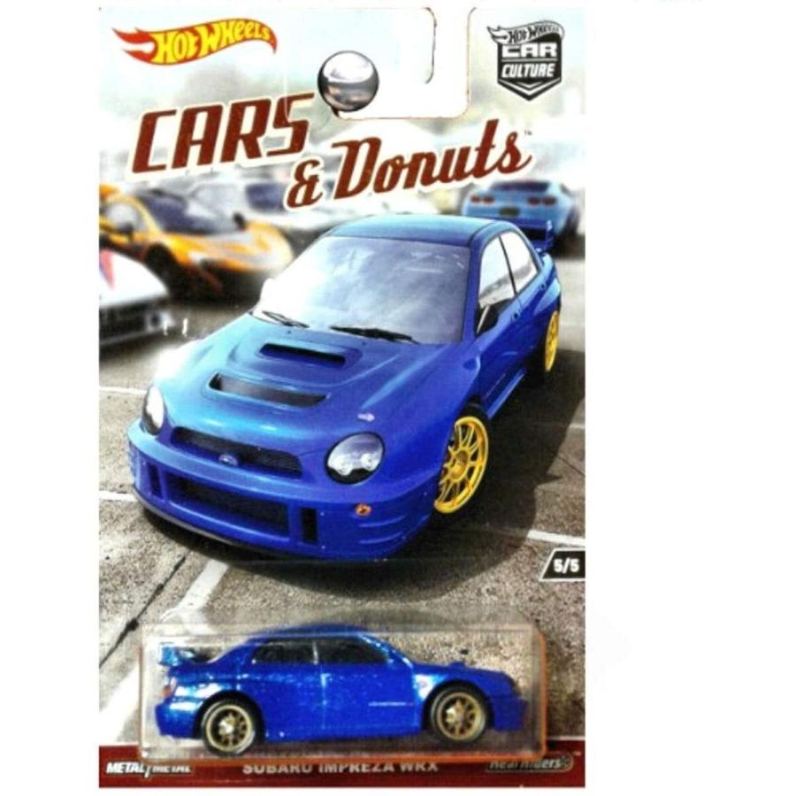 ホットウィール マテル ミニカー DWH89-4B10 Hot Wheels CAR Culture, Cars & Donuts Series, Blue Sub
