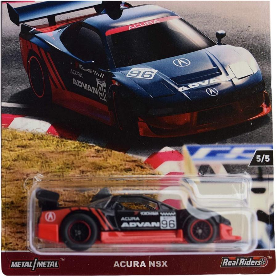 ホットウィール Hot Wheels カーカルチャー レースデイ アキュラ NSX 5/5 ブラック/レッド ビークル｜maniacs-shop｜02