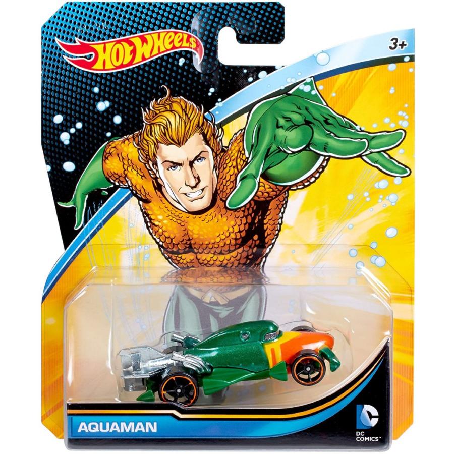 ホットウィール マテル ミニカー DMM14 Hot Wheels DC Universe Aquaman Vehicle｜maniacs-shop