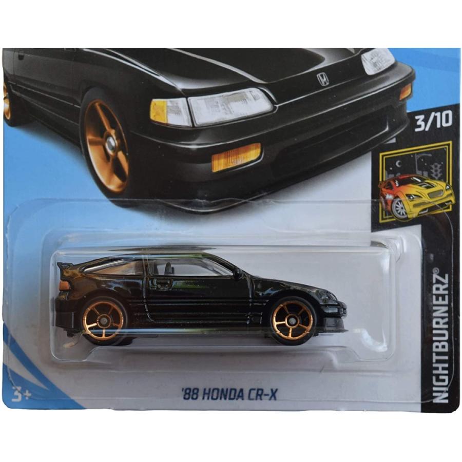 ホットウィール Hot Wheels '88ホンダ CR-X ナイトバーナーズ3