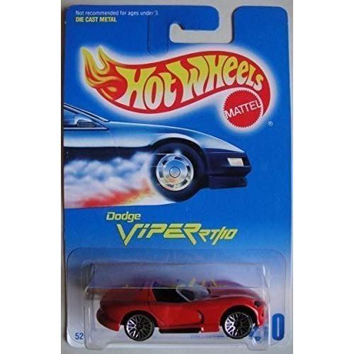ホットウィール マテル ミニカー HOT WHEELS RED DODGE VIPER RT/10 #210