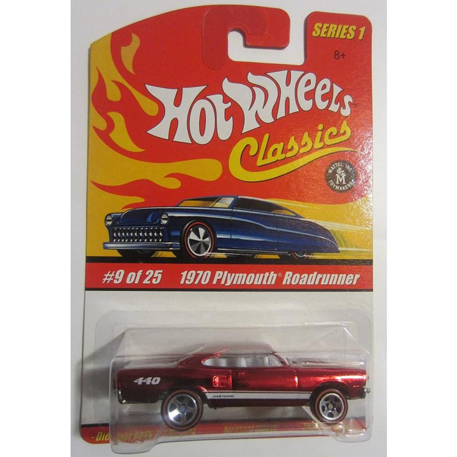 ホットウィール マテル ミニカー 1Class9 Hot Wheels Classic Series 1: 1970 Plymouth Roadrunner #9