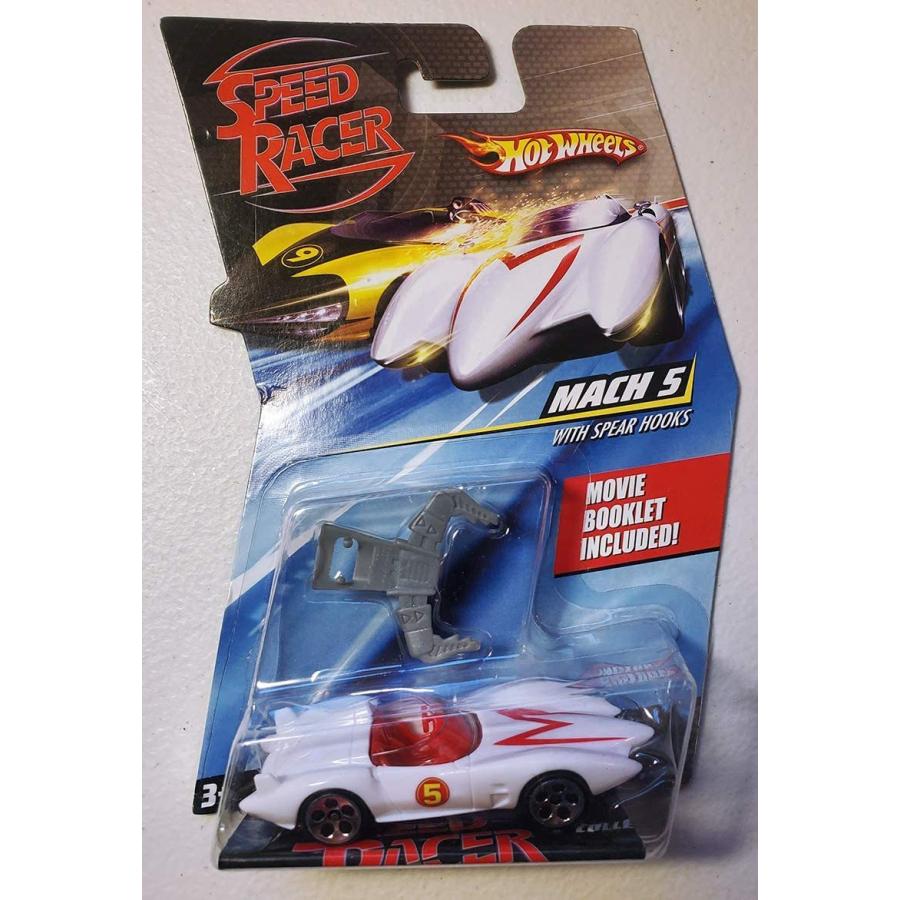 メーカー包装済 ホットウィール マテル ミニカー Speed Racer 1 64 Die Cast Hot Wheels Car Mach 5 With Speer Hooks 人気ブランドを Orientalweavers Com