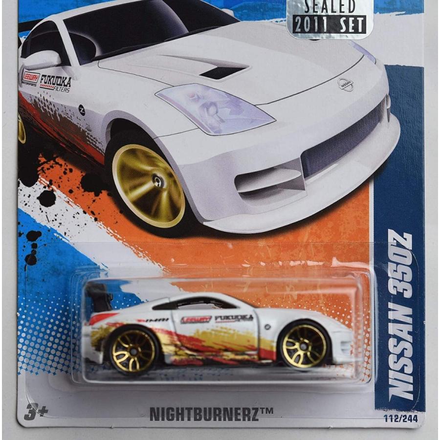 ホットウィール Hot Wheels ニッサン 350Z ナイトバーナーズ 2/10 112/244 NISSAN 日産 ビークル ミニカー
