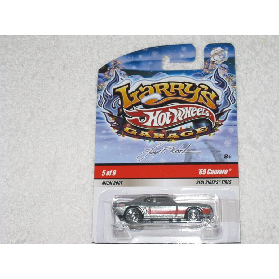 ホットウィール マテル ミニカー Hot Wheels Larry's Garage Christmas Edition '69 Camaro 5 of 6