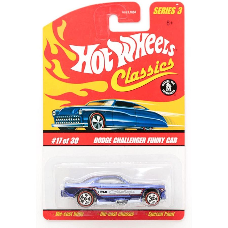 ホットウィール Hot Wheels クラシックス シリーズ3 ダッジチャレンジャー ファニーカー 17/30 スペ