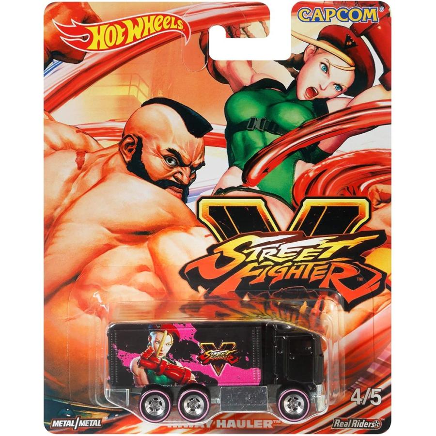 ホットウィール Hot Wheels CAPCOM ストリートファイター ハイウェイハウラー 4/5 ビークル ミニカー_2