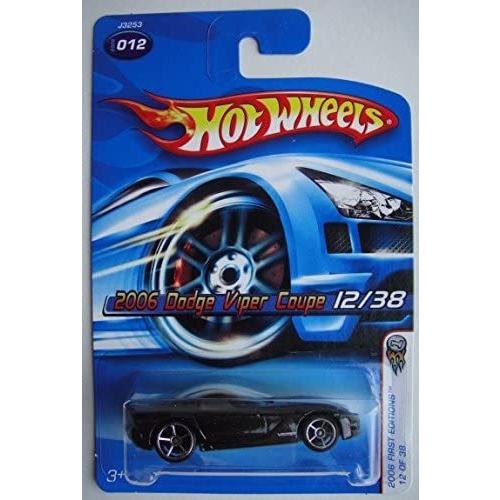ホットウィール マテル ミニカー Hot Wheels 2006 First Editions 12 of 38, Black with White Stripe