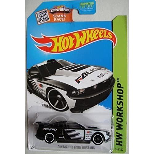 ホットウィール Hot Wheels カスタム '12フォード マスタング HWワークショップ 240/250 ブラック/ホワ
