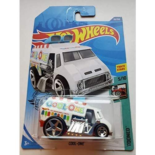 ホットウィール マテル ミニカー Hot Wheels 2020 Tooned Cool-One, 38/250 White