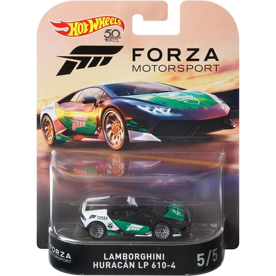 ホットウィール Hot Wheels FORZA モータースポーツ ランボルギーニ・ウラカン LP 610-4 5/5  Lamborghini ビ｜maniacs-shop