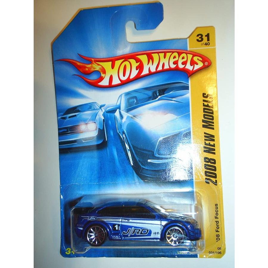 ホットウィール マテル ミニカー ford focus Hot Wheels 2008 031 31 New Models Red '08 Ford Focus