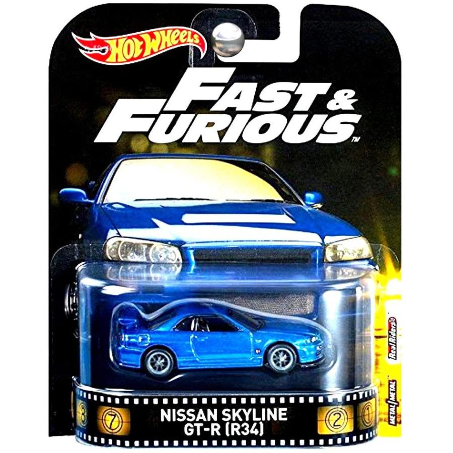 ホットウィール Hot Wheels ニッサン スカイライン GT-R (R34) Fast