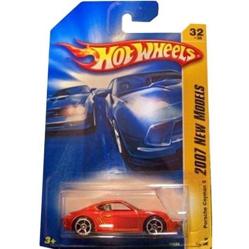 ホットウィール マテル ミニカー Hot Wheels 2007-032/156 First Editions 32/36 RED Porsche Cayman S
