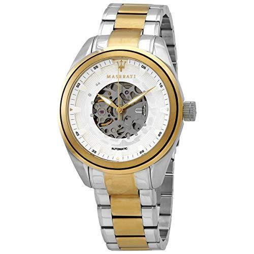 腕時計 マセラティ イタリア R8823112004 Maserati Male Watch, TRAGUARDO Collection, Gold - R88231120