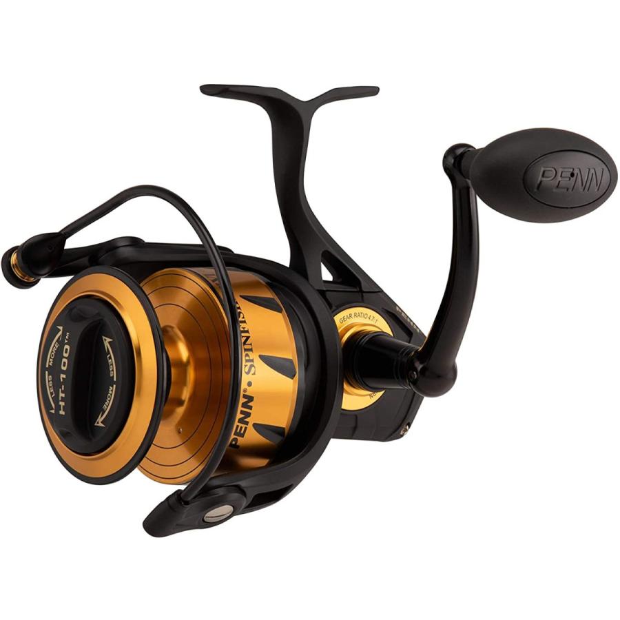 リール ペン Penn Spinfisher VI PENN Spinfisher VI Spinning Nearshore/Offshore Fishing Reel, HT-100 Frontの画像
