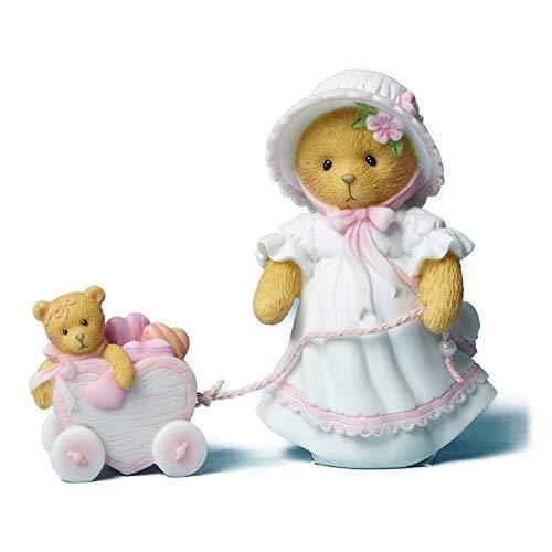 エネスコ Enesco 置物 インテリア 4051036 Enesco Cherished Teddies Collection Figurine Pulling Heart